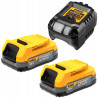 Ładowarka+ 2x bateria DCBP034 18V 1.7Ah PS DeWalt