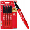 Inkzall Marker czarny 4szt Milwaukee
