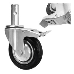 Koło do rusztowania z hamulcem 160mm 125kg G71542