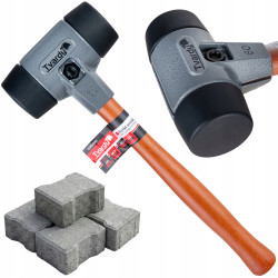 Młotek brukarski z miękkim bijakiem 60mm T00410