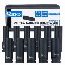 Zestaw nasadek udar długi 11el 1/2" 10-24mm G10508