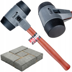 Młotek brukarski z miękkim bijakiem 80mm T00411