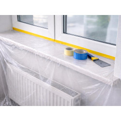 Folia malarska z taśmą washi 110cm x 20m G66393