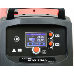 Spawarka IDEAL TECNO MIG 254/2 PULSE 230/400V LCD — zdjęcie 5
