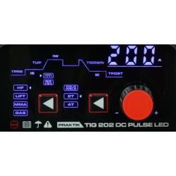 Spawarka IDEAL PRAKTIK TIG 202 DC PULSE LED — zdjęcie 5