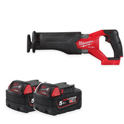 Milwaukee M18 FSZ-0 + 2× M18 B5 REDLITHIUM™ 5,0 Ah