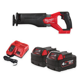 Milwaukee M18 FSZ-0 + 2× M18 B4 REDLITHIUM™ 4,0 Ah + ładowarka