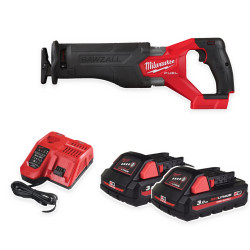 Milwaukee M18 FSZ-0 + 2× M18 HB3 HIGH OUTPUT™ 3,0 Ah + ładowarka