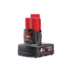 Akumulator Milwaukee M12 B6 6.0 Ah REDLITHIUM (4932451395)