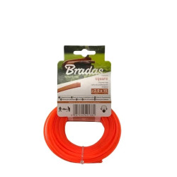 Żyłka tnąca kwadratowa 2,0mmx15mb (10) BRADAS