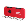 Zestaw 7 małych haczyków na jednym uchwycie PACKOUT™ Milwaukee 4932493384