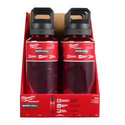 Butelka plastikowa PACKOUT 1420 ml czerwona Milwaukee 4932498638