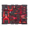 Wkład PACKOUT z wkrętakami i szczypcami Segera, 44 elementy Milwaukee 4932501876