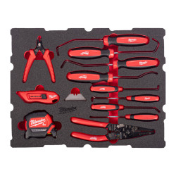 Wkład PACKOUT z hakami i wybijakami, 17 elementów Milwaukee 4932501877