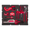 Wkład PACKOUT z narzędziami dla hydraulika, 8 elementów Milwaukee 4932493639