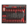 Wkład z wkrętakami i łomami, 70 elementów Milwaukee 4932502084