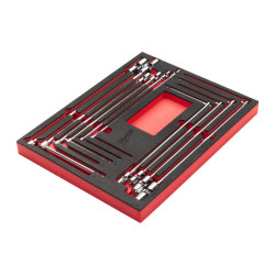 Wkład z kluczami z rękojeścią T, 10 elementów Milwaukee 4932499295