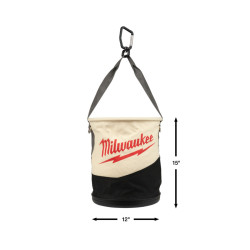 Płócienne wiadro z kieszeniami Milwaukee 4932498657
