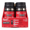 Butelka PACKOUT 355 ml z pokrywką do picia  czarna Milwaukee 4932498978 – zdjęcie 1