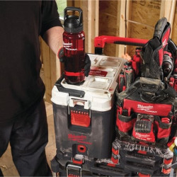 Butelka plastikowa PACKOUT 1005 ml czerwona Milwaukee 4932498637 – zdjęcie 1
