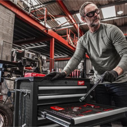 Szary wózek narzędziowy TOOLGUARD SRC27/7-2  27 cali Milwaukee 4932500740 – zdjęcie 2