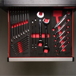 Wkład z kluczami płaskimi dwustronnymi  4 elementy Milwaukee 4932493630 – zdjęcie 1