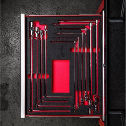 Wkład z kluczami z rękojeścią T  10 elementów Milwaukee 4932499295 – zdjęcie 2