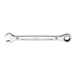 Klucz płasko-oczkowy z grzechotką Maxbite 19 mm Milwaukee 4932471512