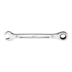 Klucz płasko-oczkowy z grzechotką Maxbite 21 mm Milwaukee 4932471514