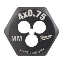Narzynka sześciokątna M4 × 0,75 mm Milwaukee 4932500611