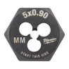 Narzynka sześciokątna M5 × 0,90 mm Milwaukee 4932500612