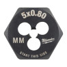 Narzynka sześciokątna M5 × 0,80 mm Milwaukee 4932500613